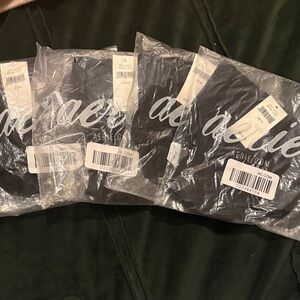 Aerie Classic Black thong - 4 pack NTW